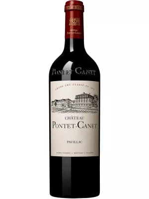 Вино Chateau Pontet-Canet, Pauillac AOC 5-me Grand Cru Classe 1986, 0.75 л