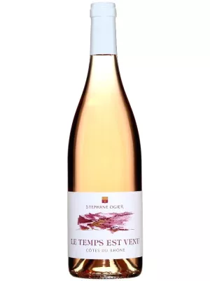 Вино Domaine Michel et Stephane Ogier, Le Temps est Venu Rose, Cotes du Rhone AOC 2021, 0.75 л
