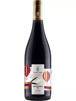 Вино Gorghi Tondi, Meridiano 12 Syrah, Sicilia DOC 2024, 0.75 л