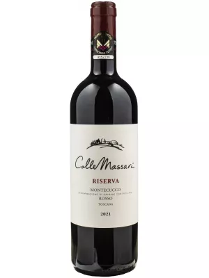 Вино ColleMassari, Montecucco Rosso Riserva DOC 2021, 0.75 л