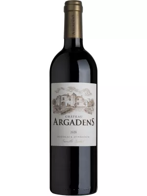 Вино Sichel, Chateau Argadens Rouge, Bordeaux Superieur AOC 2020, 0.75 л