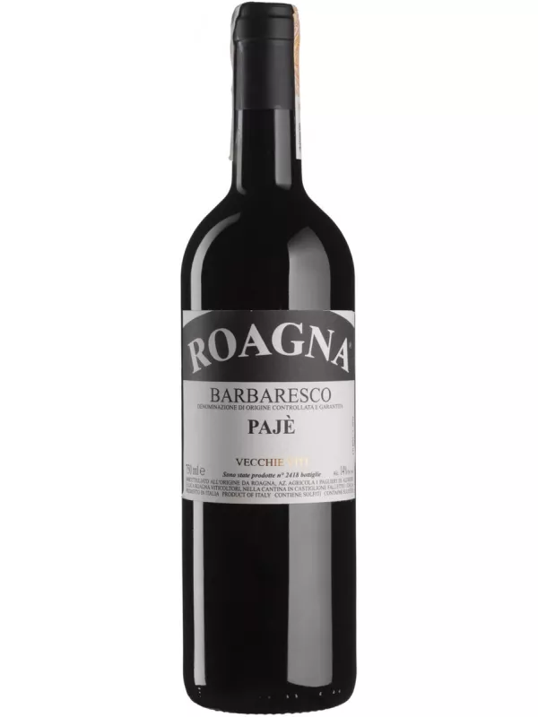 Roagna, Barbaresco Paje Vecchie Viti DOCG