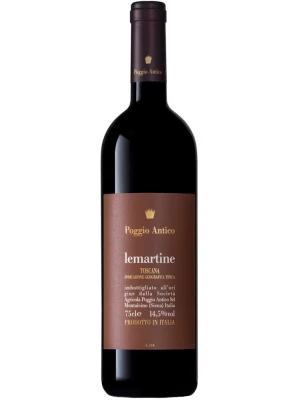 Вино Poggio Antico, Lemartine, Toscana IGT 2017, 0.75 л