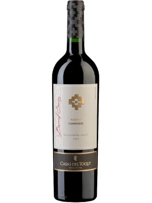 Вино Casas del Toqui, Barrel Series Reserva Carmenere, Cachapoal Valley DO 2018, 0.75 л