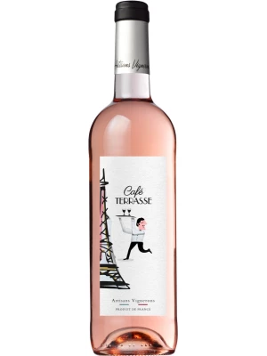 Вино Rhonea, Cafe Terrasse Rose, Mediterranee IGP 0.75 л