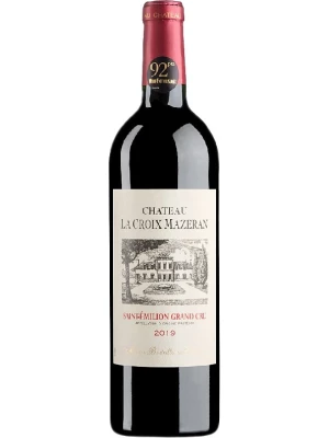 Вино Chateau La Croix Mazeran, Saint-Emilion Grand Cru AOP 2019, 0.75 л