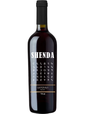 Вино Shenda Saperavi 2020, 0.75 л