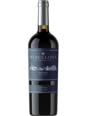 Вино Barcelona Mediterranean Wine, Macabeo, Penedes DO 0.75 л