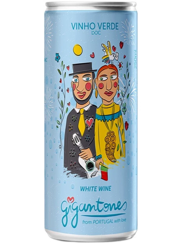 Gigantones Branco, Vinho Verde DOC, in can