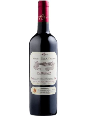 Вино Chateau Grand Rousseau, Bordeaux AOC 2018, 0.75 л