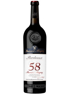 Вино Bernard Magrez, 58 Bordeaux AOC Rouge 2020, 0.75 л