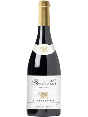 Вино Les Mougeottes Pinot Noir, Pays d'Oc IGP 2020, 0.75 л