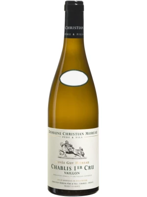 Вино Christian Moreau Pere et Fils, Chablis 1-er Cru Vaillon 2019, 0.75 л