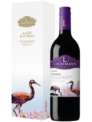 Вино Lindemans, Bin 50 Shiraz, gift box 0.75 л
