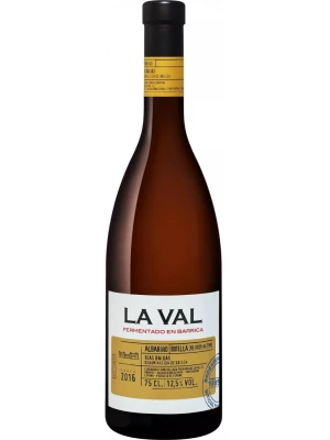Вино La Val, Fermentado en Barrica Albarino, Rias Baixas DO 2016, 0.75 л