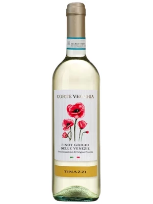 Вино Tinazzi, Corte Vecchia Pinot Grigio delle Venezie DOP 2024, 0.75 л