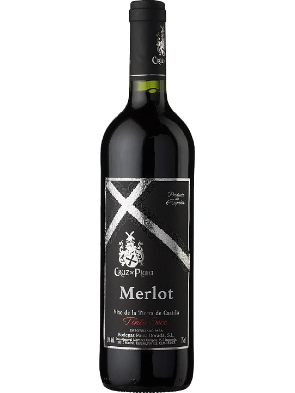 Cruz de Plata Merlot Seco, Tierra de Castilla IGP