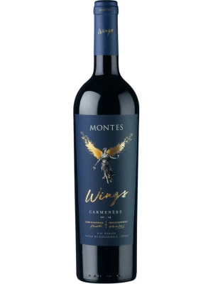 Вино Montes Wings Carmenere, Apalta DO 2021, 0.75 л