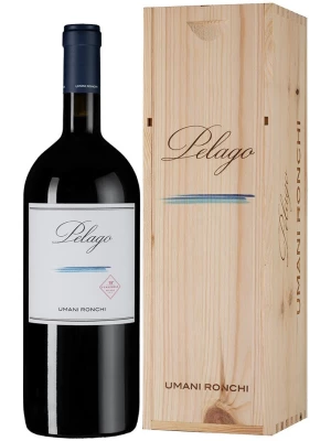 Вино Pelago, Marche Rosso IGT wooden box 2015, 0.75 л
