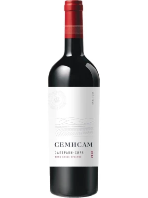 Вино Семисам Саперави-Сира 2018, 0.75 л