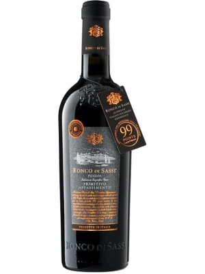 Вино Ronco di Sassi Appassimento Primitivo, Puglia IGT 2022, 0.75 л