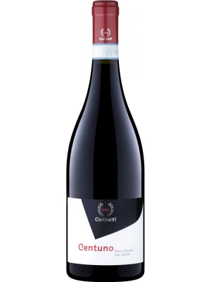 Вино CVA Canicatti, Centuno Nero d'Avola, Sicilia DOC 2020, 0.75 л