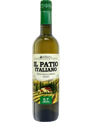 Вино Il Patio Italiano White Semi-Sweet 0.7 л