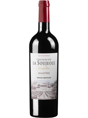 Вино Gerard Bertrand, Chateau de la Soujeole Rouge, Malepere AOC 2016, 0.75 л
