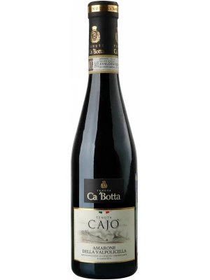 Вино Ca'Botta, Tenuta Cajo Amarone della Valpolicella DOCG 2012, 0.375 л