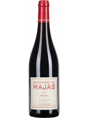 Вино Domaine de Majas Rouge, Cotes Catalanes IGP 2016, 0.75 л