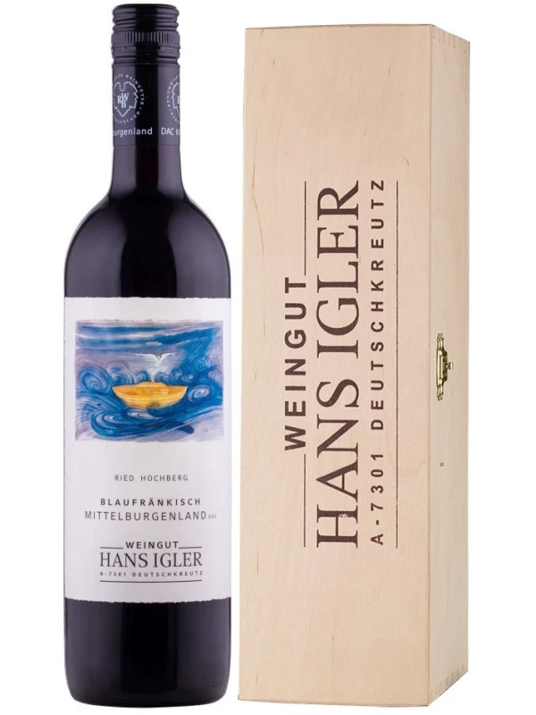 Hans Igler, Blaufrankisch Ried Hochberg, Mittelburgenland DAC, gift box