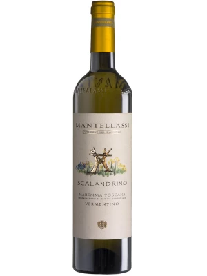 Вино Mantellassi, Scalandrino Vermentino, Maremma Toscana DOC 0.75 л