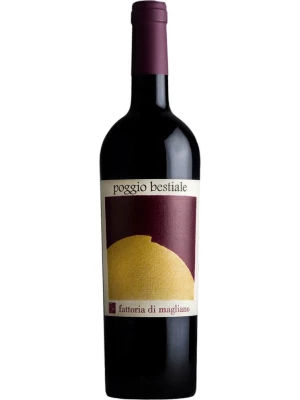Вино Fattoria di Magliano, Poggio Bestiale, Maremma Toscana DOC 2018, 0.75 л