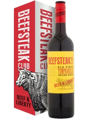 Вино Beefsteak Club Beef & Liberty, Tempranillo, gift box 2020, 0.75 л