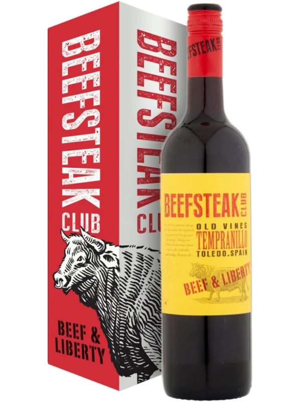 Beefsteak Club Beef & Liberty, Tempranillo, gift box