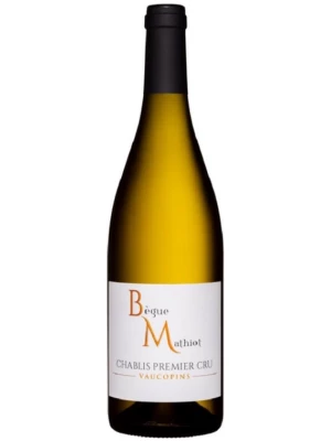 Вино Domaine Begue Mathiot, Chablis 1-er Cru Vaucopins AOC 2022, 0.75 л