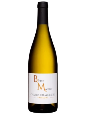 Вино Domaine Begue Mathiot, Chablis 1-er Cru Vaillons AOC 2023, 0.75 л