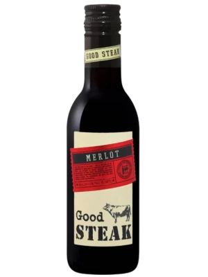 Вино Good Steak Merlot 0.187 л