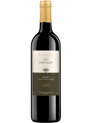 Вино Chateau Campillot, Medoc AOC 2019, 0.75 л
