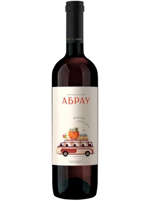Вино Абрау Купаж Красный 0.75 л