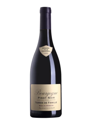 Вино Domaine de la Vougeraie, Bourgogne Pinot Noir Terres de Famille 2022, 0.75 л