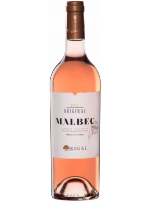 Вино Rigal, Original Malbec Rose, Comte Tolosan IGP 2018, 0.75 л