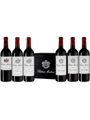 Вино Chateau Montrose St-Estephe AOC, gift set (1995, 1998, 2000, 2005, 2006, 2009) 0.75 л