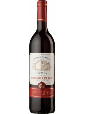 Вино Chevalier de Bur Rouge Sec 0.75 л