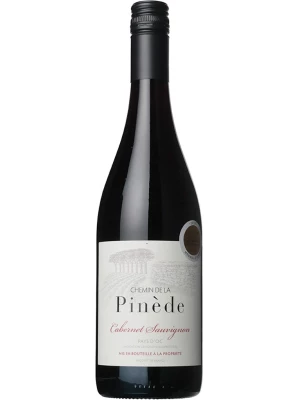 Вино Chemin de la Pinede, Cabernet Sauvignon, Pays d'Oc IGP 2018, 0.75 л