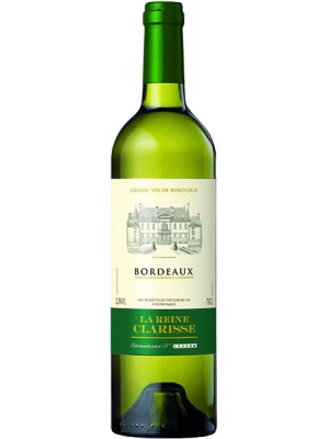 Вино La Reine Clarisse Blanc, Bordeaux AOC 2016, 0.75 л