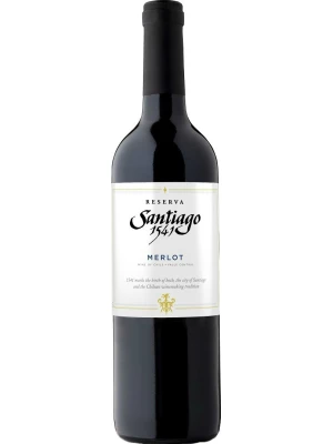 Вино Undurraga, Santiago 1541 Merlot Reserva 2021, 0.75 л