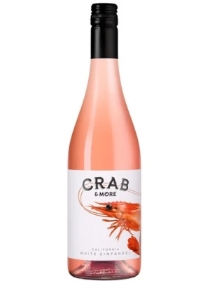 Вино Crab & More White Zinfandel 2023, 0.75 л