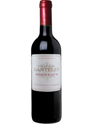 Вино Chateau Gantelet, Bordeaux AOP 2018, 0.75 л