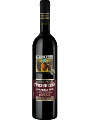 Вино Georgian Wine House, Kakhuri Kvevri Domashnee Red Semi-Dry 0.7 л